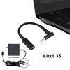 PD 100W 18.5-20V 4.0 X 1.35mm Elbow To USB-C / Type-C Adapter Nylon Braid Cable