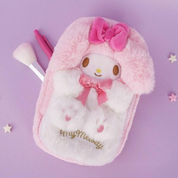 Sanrio My Melody Fur Pom Pom Pouch
