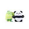 Cartoon Adorable Plush Bamboo Shoot Panda Keychain Cute Gift For Couples And Friends