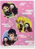 Demon Kimetsu No Yaiba Nezuko and Issho Clear File 3 Pockets A Slayer