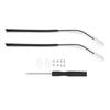 Transparent Foot Cover Glasses Arm Repair Tool Spectacle Frame Eyewear Accessories  Eyeglasses