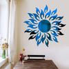 Wall Decorating Decor 3D Mirror Sticker Sunflower Home Acrylic Shape Background Ornaments for Living Room
