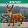 Deer Sika Simulated Model Toy Christmas Decoration Desktop Ornament Gift Holiday