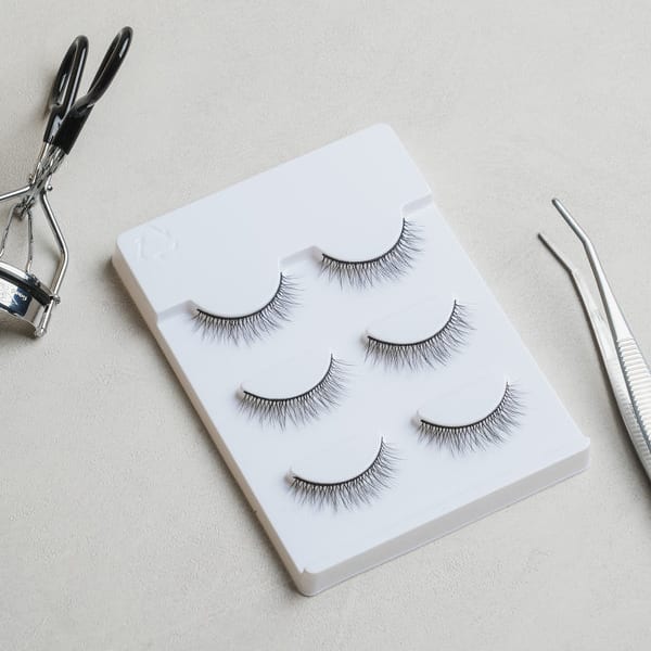 3 Sets Of Daily Eyelashes #Clear