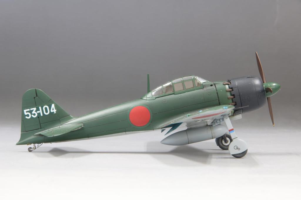 Fine Molds Scale Imperial Japanese Navy Zero Fighter Type 52 Plastic Model FR02 1/72 (Mitsubishi, Mid-Model) (Airplane)