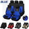 Auto Seat Covers for Car Truck SUV Van - Universal Protectors Polyester 9pcs