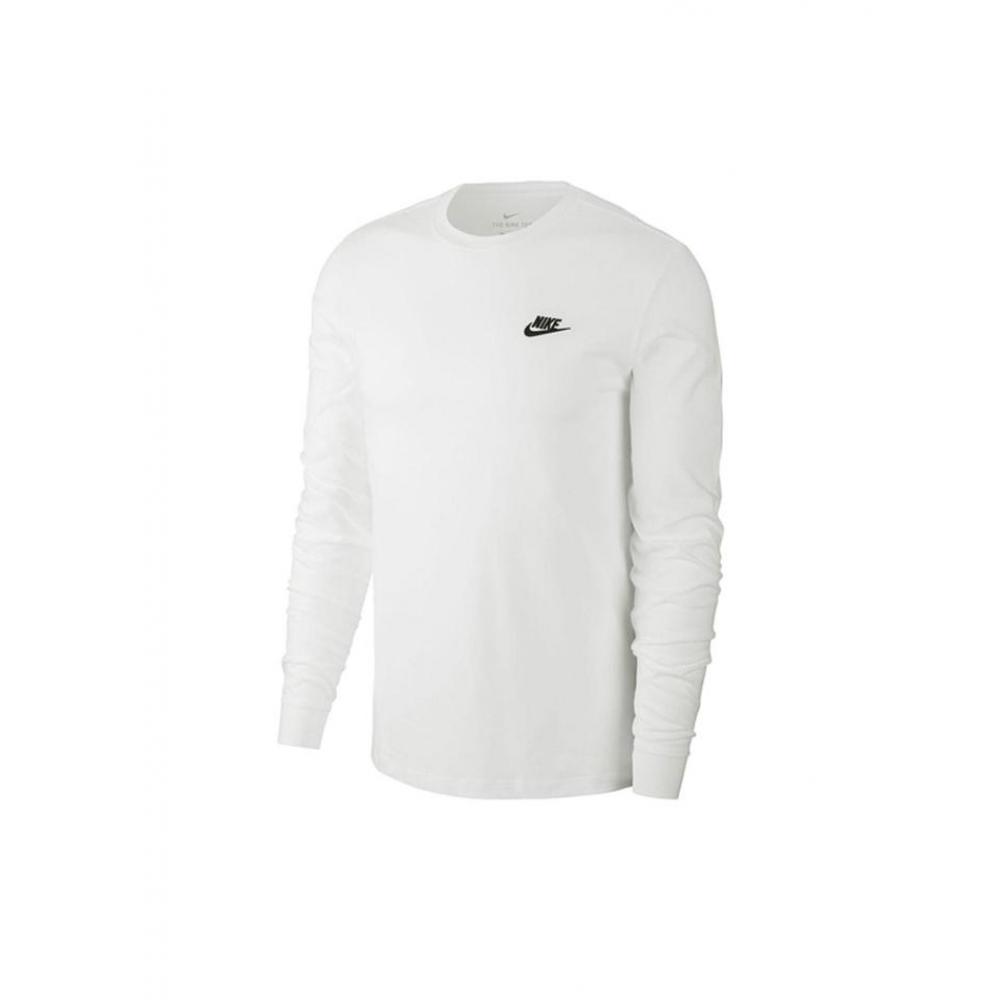 Nike Men S nSw Club Long Sleeve Tee Ar5193 100