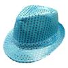 Sequins Jazz Hat Shiny Dance Performance Hat Fashion Panama Cap  Holiday