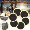 50pcs Bike Ultra Thin Tire Patches Fast Repair Tools Without Glue Mountain/Road Bike Tyre Inner Tube Repair Patches Accessories