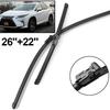For Lexus Lexus RX350 AL20 2016-2020 26 + 22 Wiper Wipers