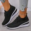 Ladies Shoes On Sale 2025Brand Mesh Women's Vulcanize Shoes Autumn Breathable Women Sneakers Solid Sneakers Women
