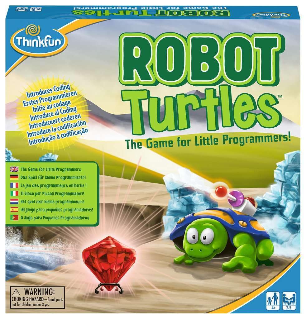 ThinkFun "Robot Turtles" 76431 A Game That Develops Programming Thinking Skills Japanese Instructions Included Ages 4 and Up ThinkFun