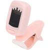 Clip On Tuner Folk Guitar Bass Violin Ukulele High Sensitivity Pickup Instrument AccessoriesPink