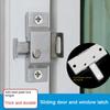 Zinc Alloy Sliding Door Latch Anti-theft Security Bolt Latch New Cabinet Buckle Door