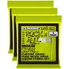 Ernie Ball 3251 - Cordes Classic Rnr Regular Slinky 10-46 - Pack De 3