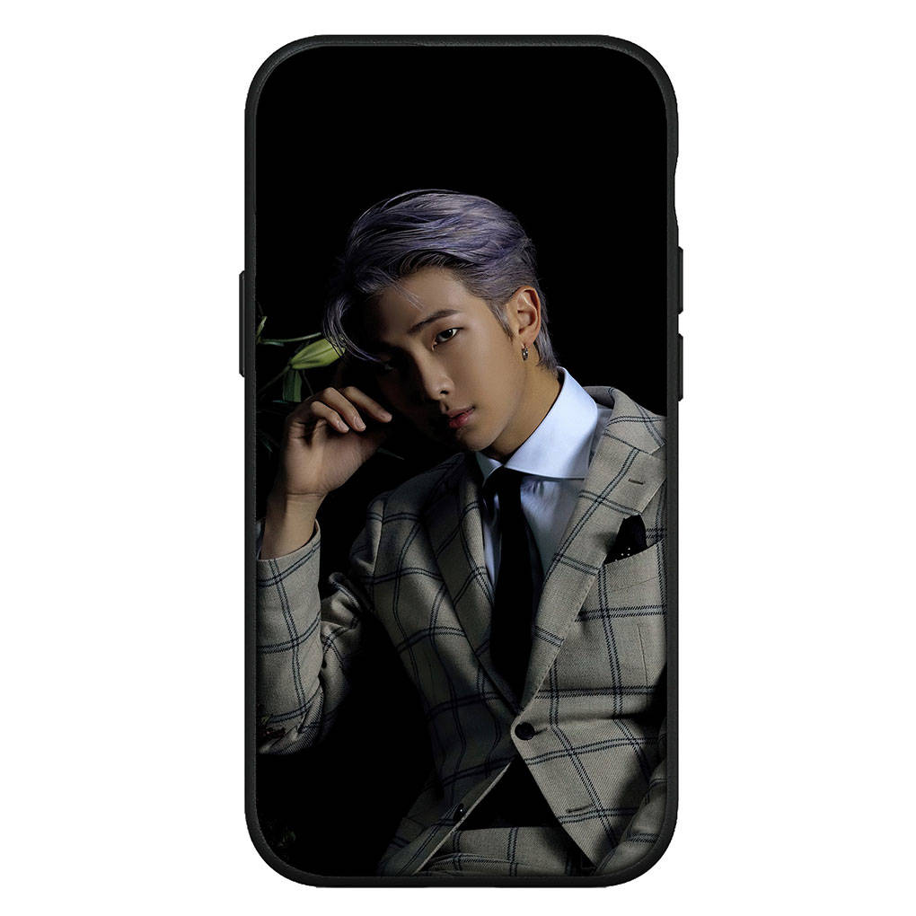 For Samsung Galaxy S24 S23 iPhone 16 15 14 Xiaomi Redmi Note 13 12 11 10 8 Plus 9 Pro Max X XR 14CPhone Case Nam Joon Kim RM Kpop OPPO Huawei Cover