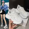 2025 Summer New Korean Version Breathable Dad Shoes Women Ins Student Casual Shoes Women's Platform Running Shoes Women Y5502