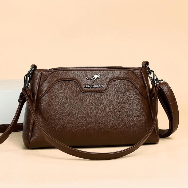 Crossbody Single-shoulder Bag Fashionable Lady's Bag Mom's Small Square Bag