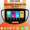 Android Carplay Car Radio For Hyundai Grand I10 2008-2012 Multimedia Player Head Unit Stereo GPS Navigation BT WIFI 2+32GB