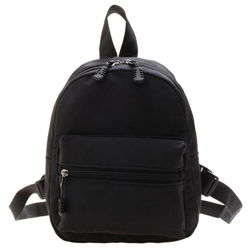 Simple Backpacks Large Capacity Travel Bag Solid Harajuku Student Schoolbag Backpack Women Man Bag Unisex