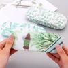 1PC PU Portable for Eyeglasses Smooth Spectacle Cases Fashion Rectangle Sunglasses Box Eyewear Protector