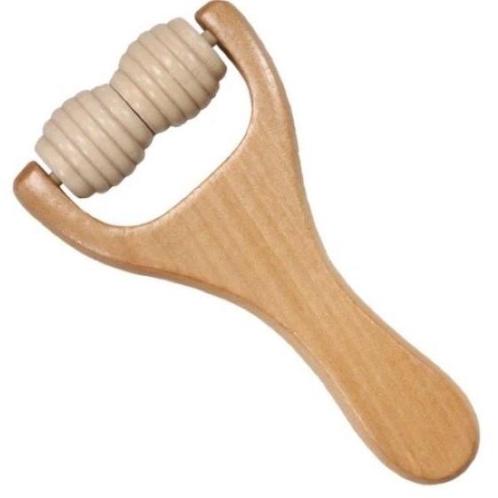 Wood Massage Roller Tool Waist Thigh Leg Hands Body Natural Muscle Roller Relax Pain Relief Spa Anti Cellulite Helth Care Tools Therapy Gua Sha