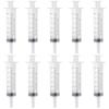 1/10Pcs Transparent Large Syringes Tools Measuring Syringe Oil or Glue Applicator