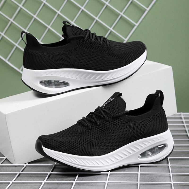 Modern Jazz Dance Sneakers Women Girls Breathable Mesh Dancing Practice Shoes Cushioning Lightweight Fitness Trainers