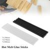 5pcs/10pcs Hot Glue Sticks 7mm X 150mm / 270mm / 300mm for DIY Craft / Decoration / Repairing, Multipurpose Glue Sticks Black / Transparent