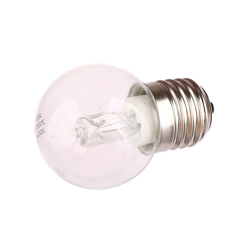 1Pc E27 40W Oven Lamp Light Microwave Oven Bulbs 220V High Temperature Resistant 500 Degree For Display Cabinet Light Bulb