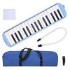 Melodica 32 Key ABS Wind Black and White Keyboard Instrument for Beginner Music Training Kit