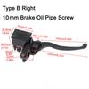 Hydraulic Brakes Universal Motorbike Brake Pump Buggy Scooter Cylinder Pump Handle Accessories Left Right Clutch Lever