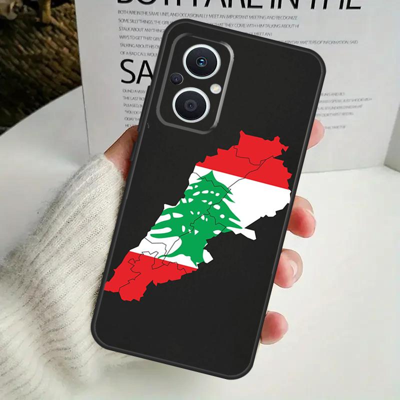 Чехол с изображением флага Ливана для OPPO Reno 10 Pro 11F 4 5 6 7 8 Lite 4Z 5Z 8T OPPO Find X2 X3 X5 Lite X6 Pro Cover