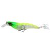 Set of 20 Full Attack Sinking Shrimp Lures, 13.6g/9.5cm, with Blood Groove and Feather Hook.
