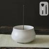 Nannlia Improved and Expanded Incense Stylish Ceramic Incense Incense Stick Stylish Interior Decor for Indoor Buddhist Altar [New] Holder, Burner,