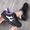 2025 Autumn New Women's Shoes Breathable Tennis Style Wear Non-slip Versatile Black Sports Shoes Women's Casual Shoes