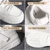 Augustine Small White Shoes Women's 2025 Autumn New Platform Velcro Casual Shoes Retro Hong Kong Style Sports Shoes