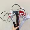 Halloween Party Horror Hair Bands Fake Knife Axe Cleaver Scissor Headbands Through Head Scary Masquerade Costume Photobooth Prop