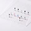 Transparent Jewelry Display Rack Handicrafts Nose Ring Holder Accessories Necklace Display