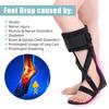Adjustable Drop Foot Brace Ankle Foot Orthosis Universal Men Women Walking Instability Injury Recovery Hemiplegia Foot Drop Stabilizer Ankle