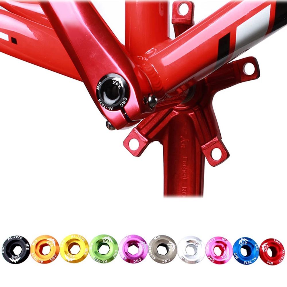 Bolts Bicycle Parts Crank Bolt Cover Cap Crank Arm Fixing Bolt Crank Cover Bike Bottom Bracket Bolt