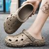 Summer Outdoor Beach Sandals Men Clogs Shoe Women Slippers Camouflage Platform Aqua Shoes Soft EVA Indoor Home Slides Flip Flops
