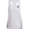 Adidas Logo Slim Fit Sleeveless Tank Top Women Tops White JC7667