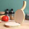 Dumpling Skin Maker Wooden Dumpling Press Handmade Tortilla Maker Dough Pressing Tool for Home Kitchen
