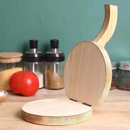 Dumpling Skin Maker Wooden Dumpling Press Handmade Tortilla Maker Dough Pressing Tool for Home Kitchen