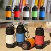 Mini Keychain Pocket Torch Usb Rechargeable Led Light Flashlight Lamp Waterproof Keychain Light For Outdoor Camping Hiking