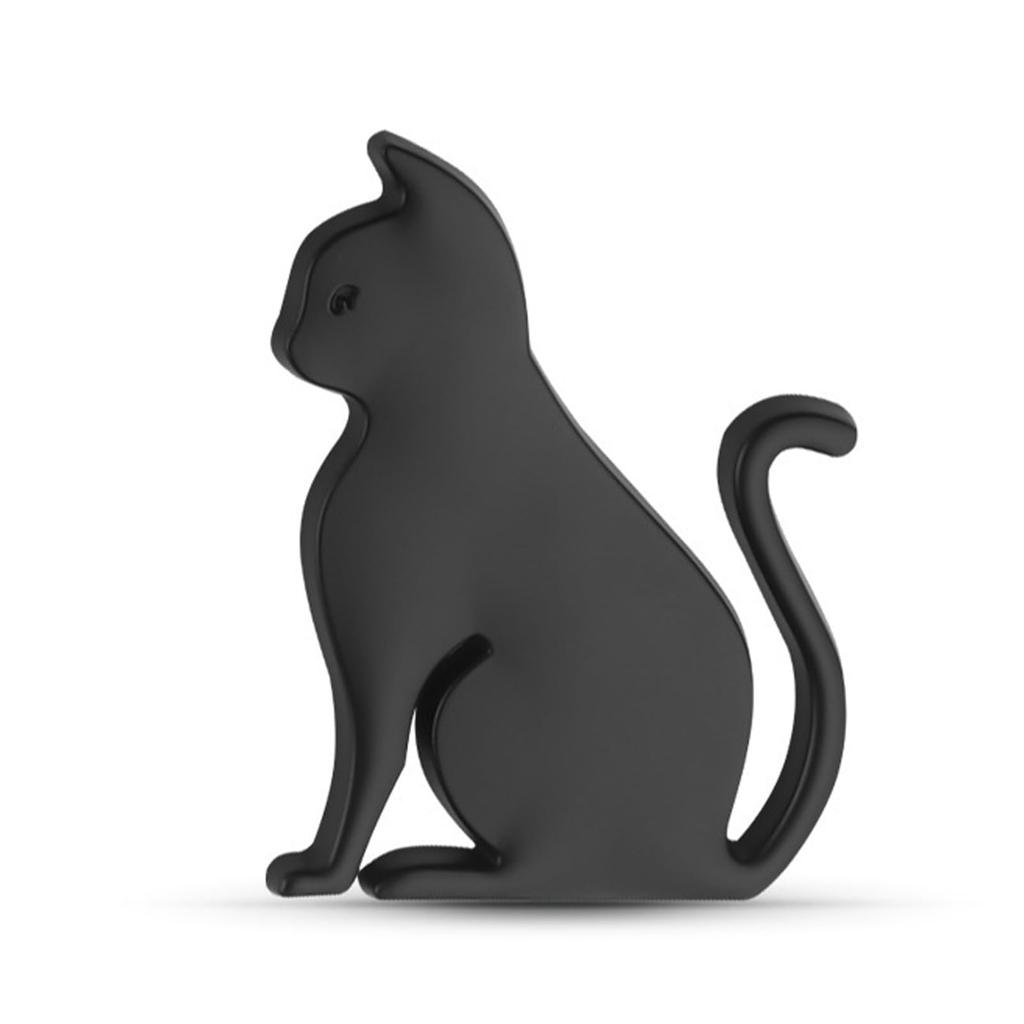 Meltryllis Car Emblem Car Seal 3D Cat Sticker Sticker Double Sided Tape Easy Install