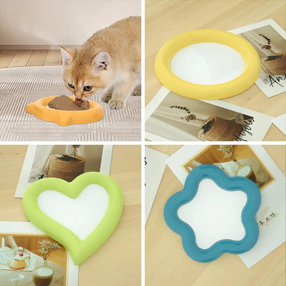 1pc Concrete Heart Cat Flower Shape Storage Tray Silicone Mold DIY Gypsum Cement Heart Tray Storage Resin Epoxy Mold