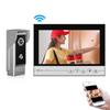 Smart Video Intercom WiFi 9 Inch Monitor with Doorbell Camera Wired Video Door Phone Intercom System for Villa Apartment