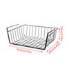 Multi Functional Perforated Kitchen Bathroom Storage Hanging Basket Storage Rack Iron Bottom Hanging Basket Hanging Wire Basket